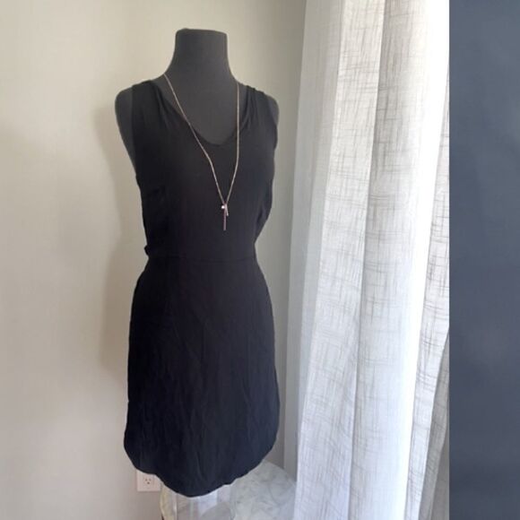 Chelsea28 Twist Back Little Black Dress size M - Picture 8 of 13